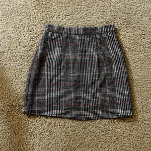 Plaid skirt